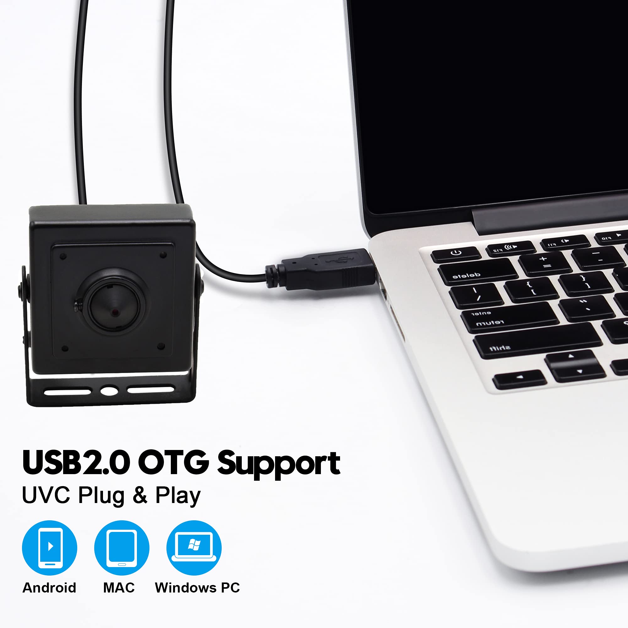 Amazon.com: SVPRO USB Camera 1080P HD Webcam Pinhole Lens 3.7mm