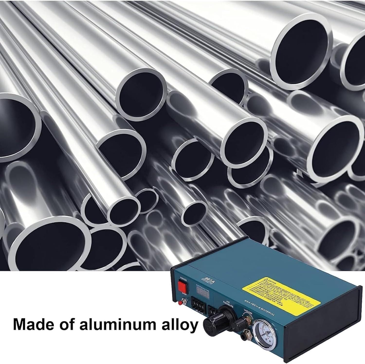 Liquid adhesive dispenser with digital display, dispenser, automatic timing function, suitable for electronic components