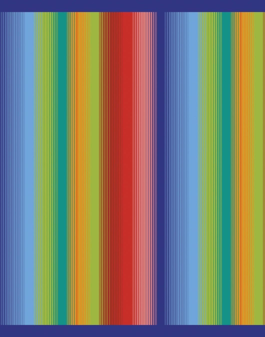 Dohler Elegant Stripes Velour Brazilian Beach Towel for Two 58x74 Inches