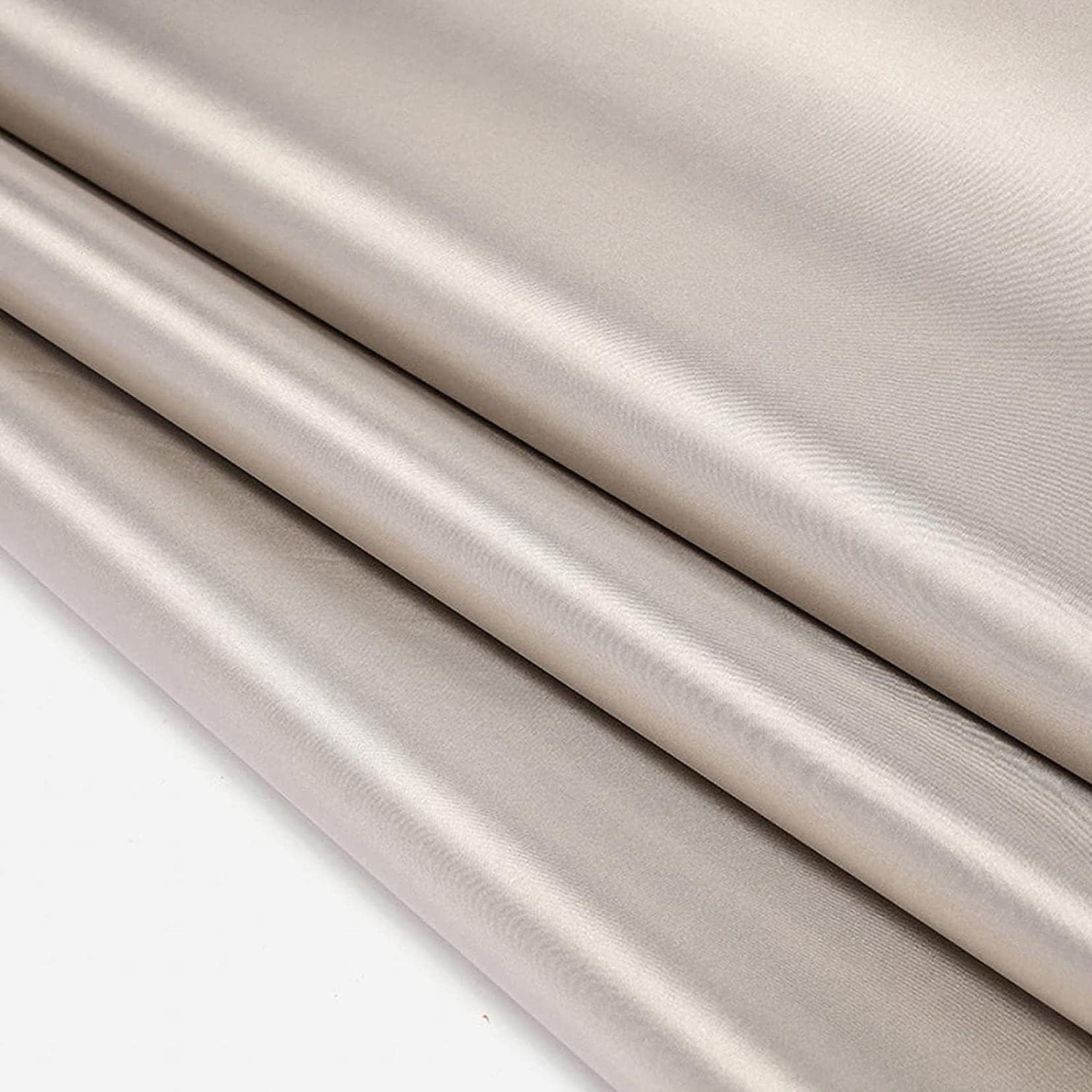 EMF Protection Fabric Faraday Fabric Sheet RF/RFID Shielding Fabric Blocking EMI Shielding Conductive Material for Conductive Pads,Router Blocks Curtains,silver-4m