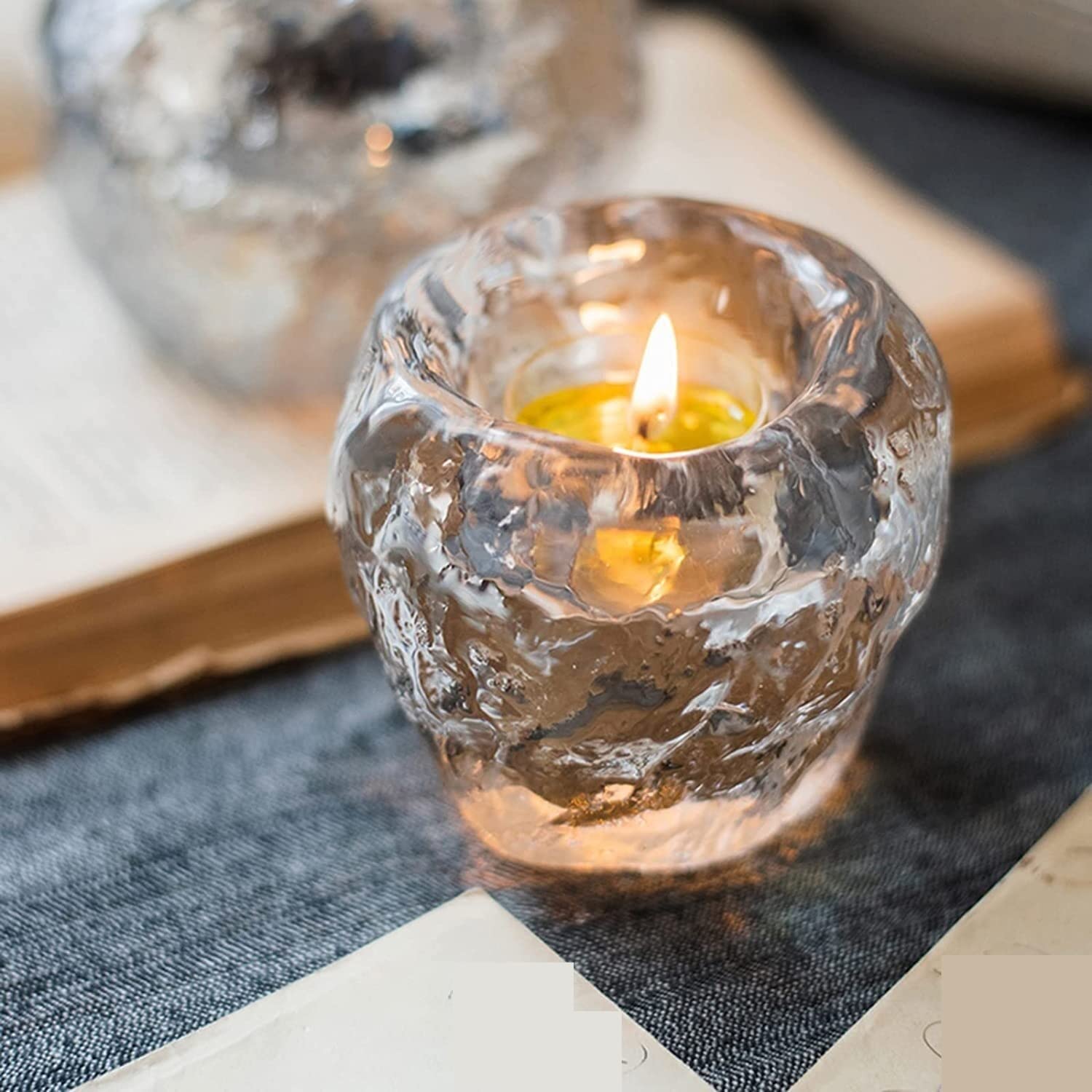 Portavelas Candeleros Portavelas De Cristal Portavelas Decorativo Transparente Portavelas para Bodas De Mesa Y Decoración del Hogar Candelabros para Velas