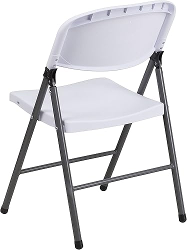 Miniatura 11 de Flash Furniture Mirra - Sillas plegables de plástico para fiestas y bodas, asientos ligeros para eventos comerciales con capacidad de peso estático