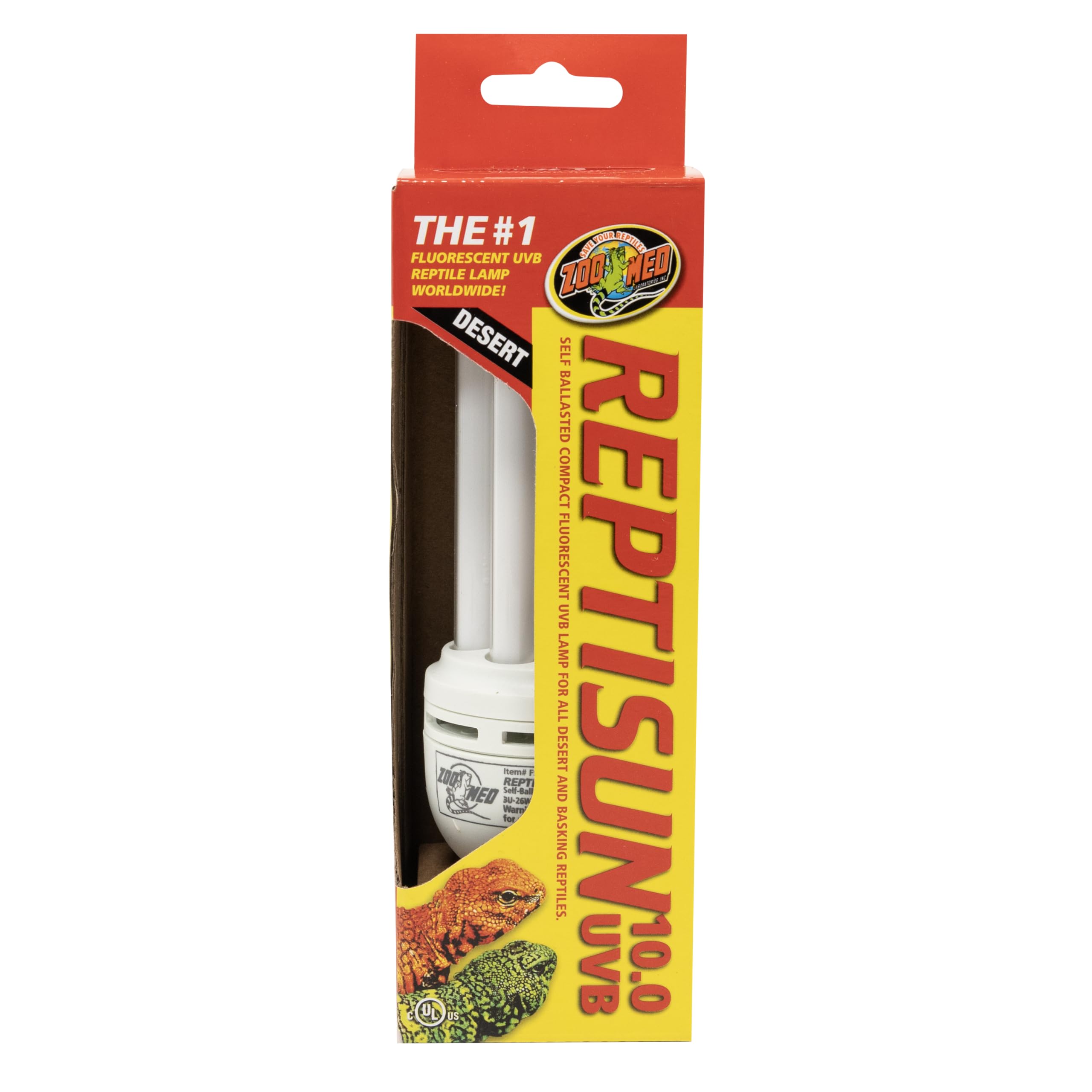 Zoo Med Reptisun 10.0 Uvb - Lampada fluorescente compatta