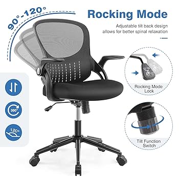 Amazon.com: JHK Home Office Desk Chair – Ergonomic Office