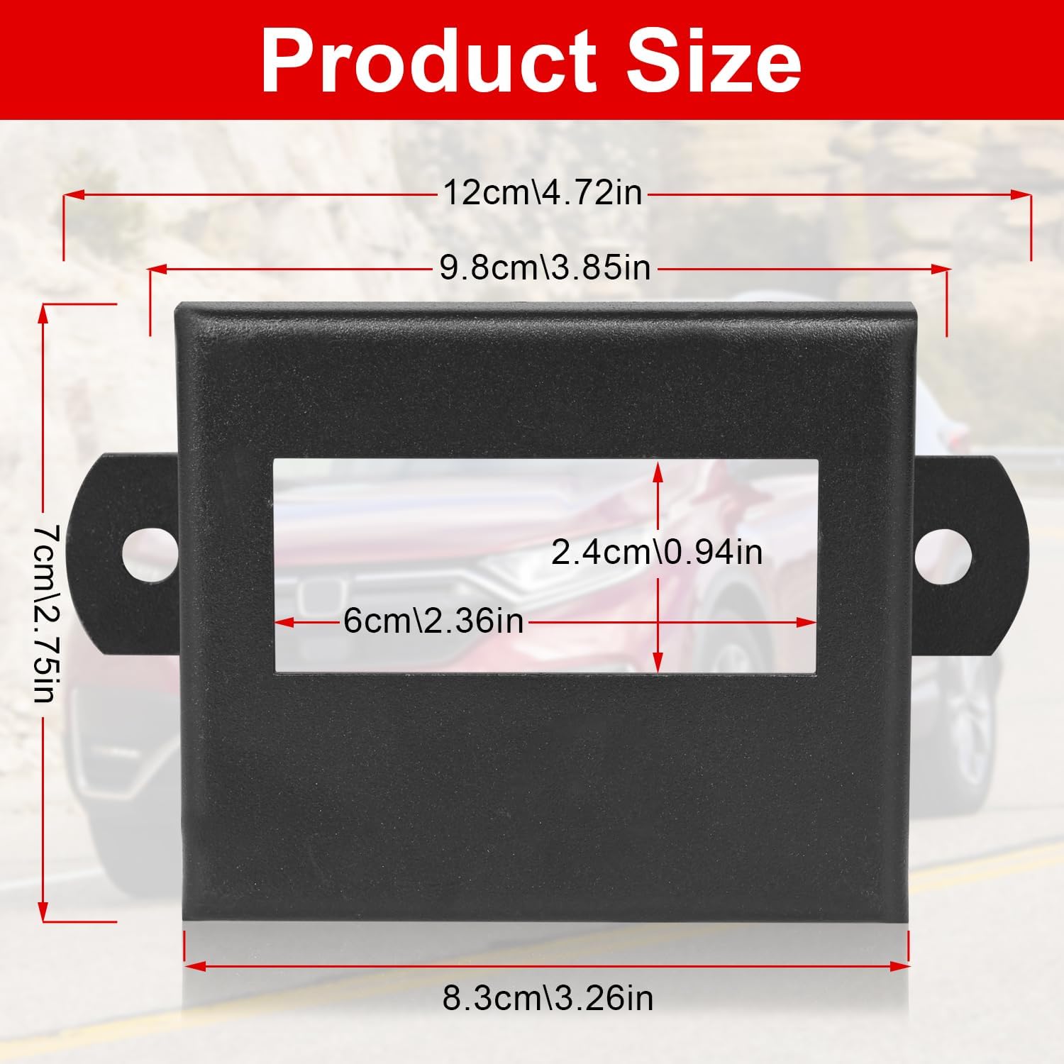 Front Bumper Radar Sensor Protector Cover Compatible with for Honda CR-V All Models 2017-2022 Radar Sensor Anti Theft Protection Guard Bracket Accessories