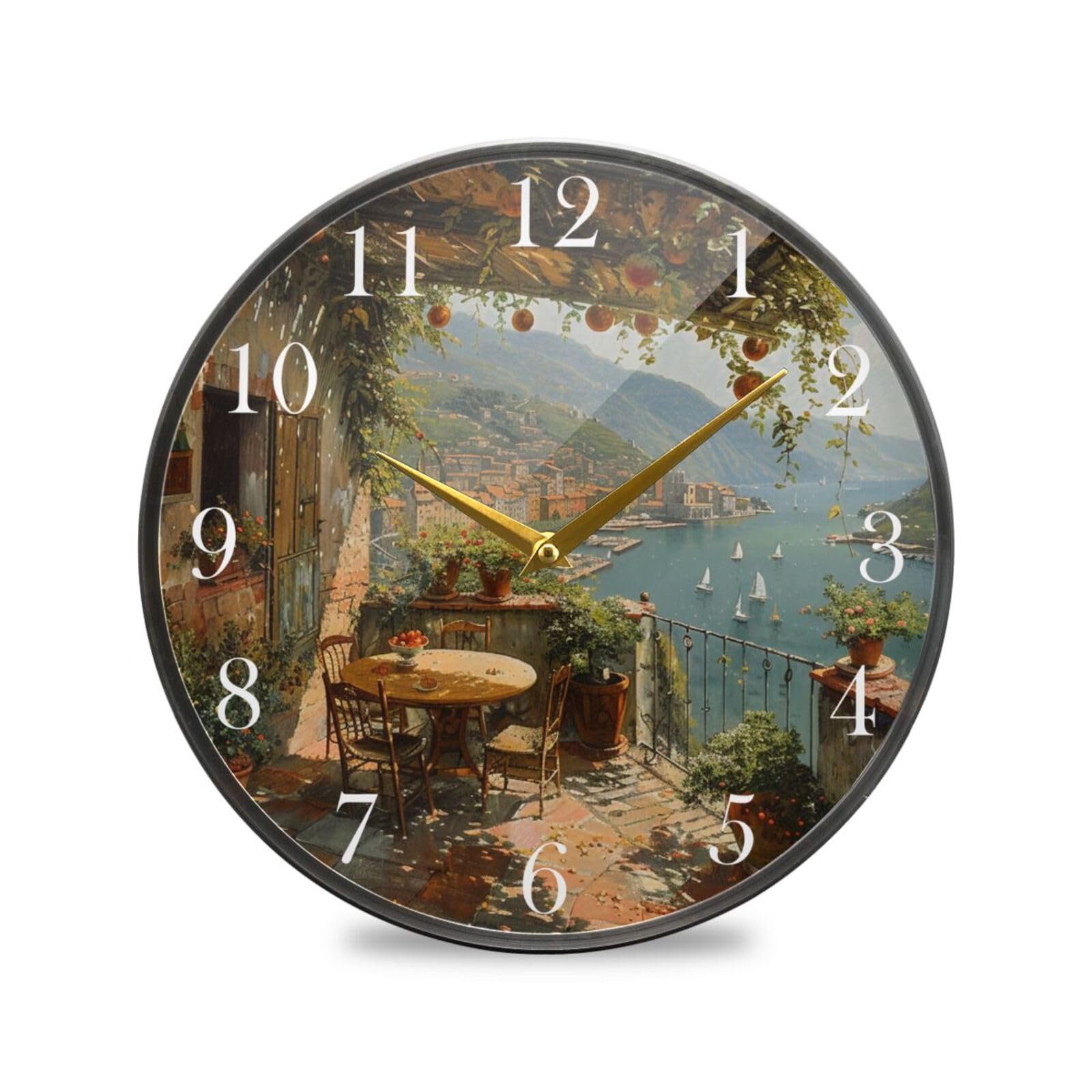 Horloge murale silencieuse pour cuisine pour ne plus rater l'heure