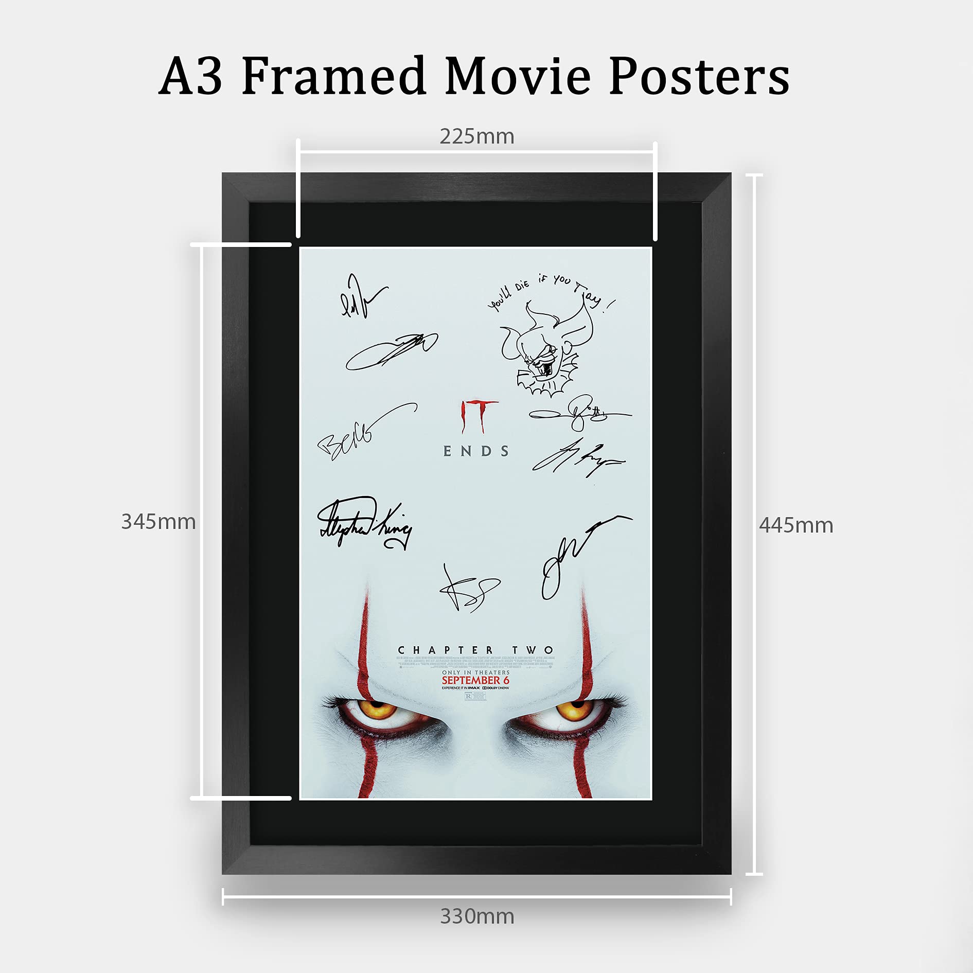 Amazon.com: HWC Trading IT Chapter Two Bill Skarsgård and