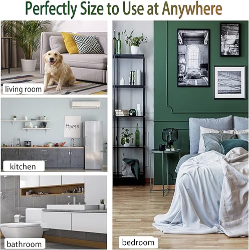 Miniatura 6 de Bolsa de basura de 4 galones, bolsas de basura pequeñas, bolsas de basura gris oscuro de 15 litros, 100 unidades