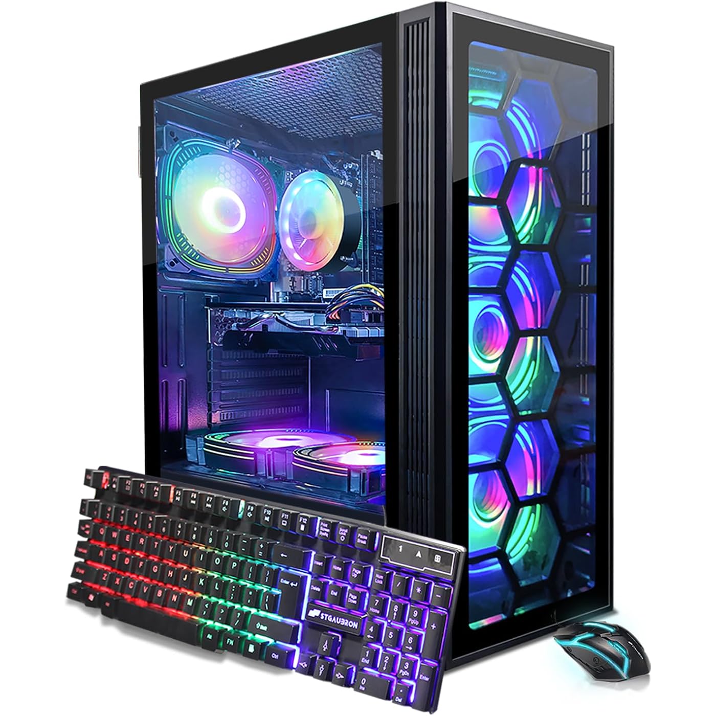 $21/mo Finance STGAubron Gaming PC Computer Desktop, Intel Core