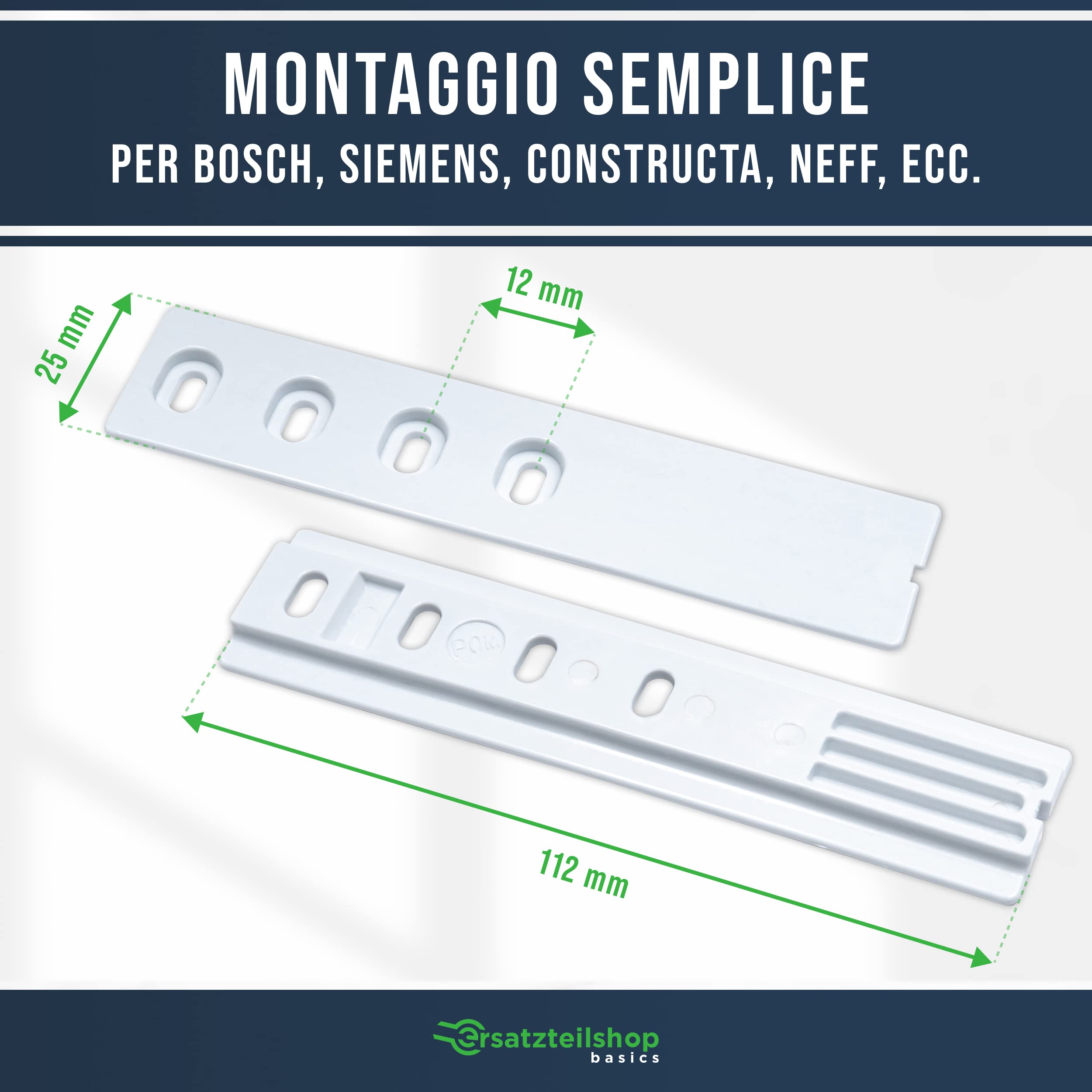 Kit Cerniere Per Porta Liebherr Originale – Set Da 2 Per Montaggio Porta A Traino Su Frigoriferi E Congelatori - 3