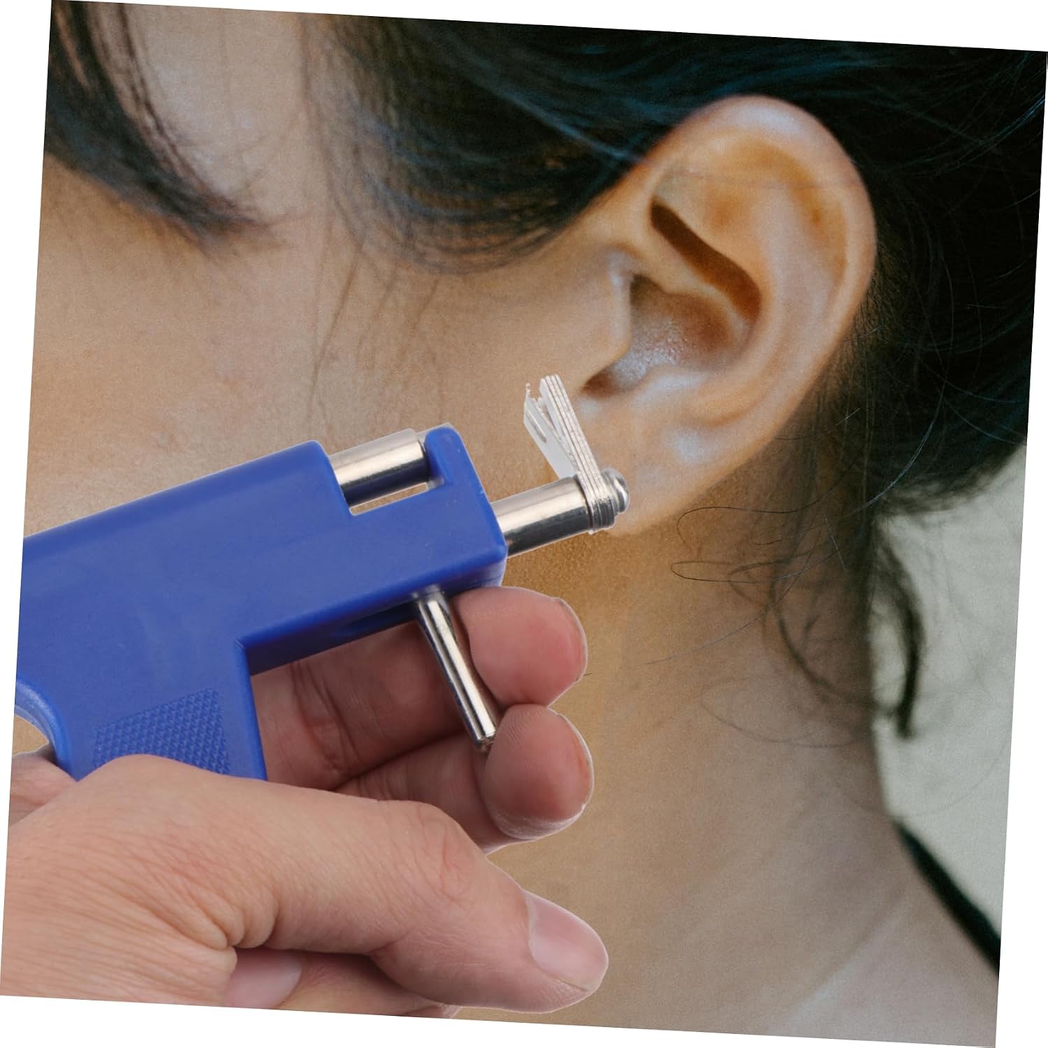 Kit Eargun Suit Ear Navel Tool Set 48 Studs 100 Nuts Safe and Simple Operation