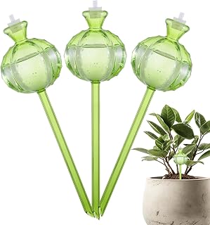Plant Watering Stakes 3 Pieces Slow-Release Vacation Care Insert