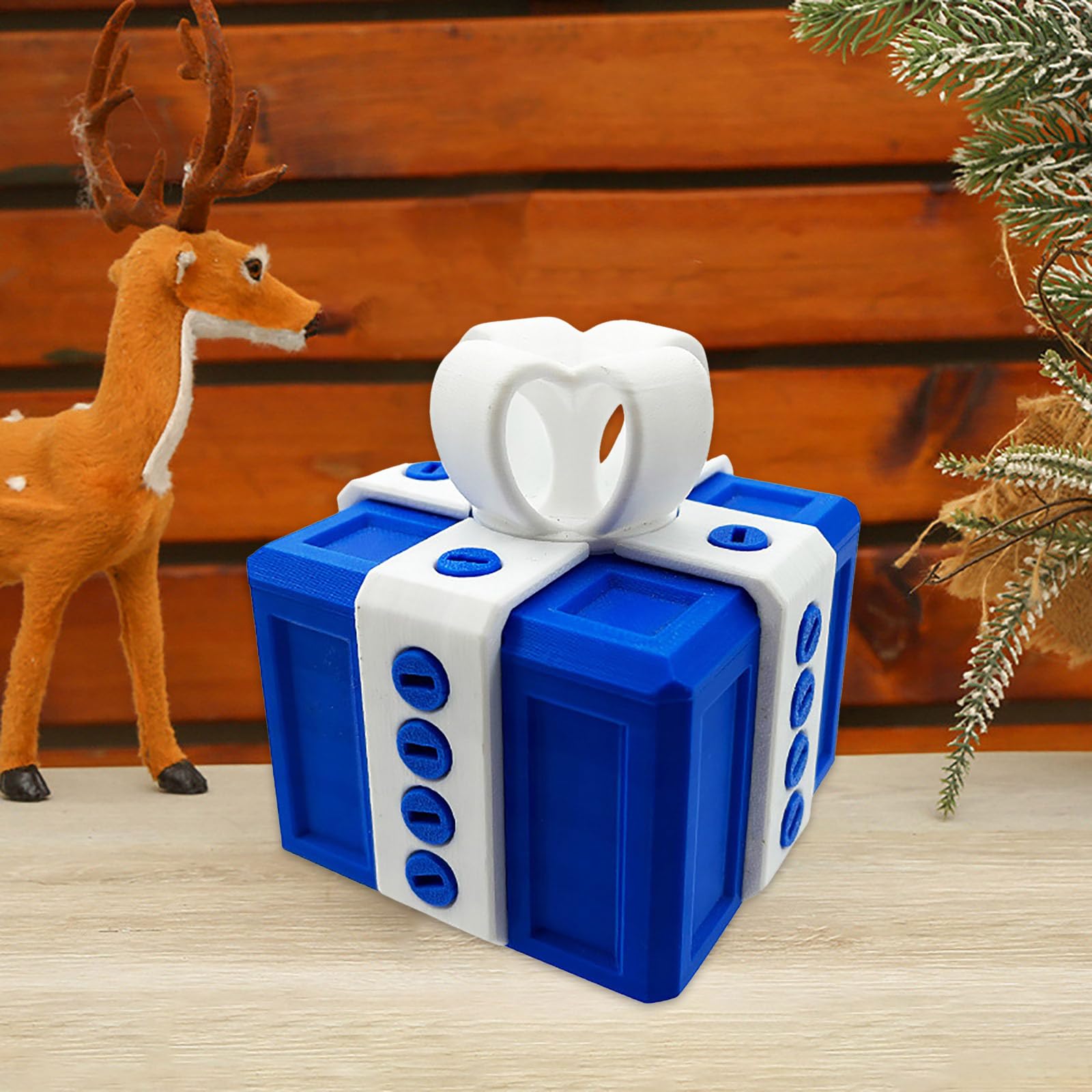 The Prank Box – Boîte à Farce Avec Doigt D’honneur – Vis Imprimée 3D – Cadeau Drôle Bureau, Noël