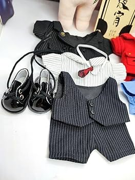 ★希少★ 陳情令　博君一肖　王一博 肖戦 肖战 20cmぬいぐるみセット 王一博 肖戦 ぬいぐるみ 20cm 忘羨ペア 着せ替え 専用衣装 陳情令125の