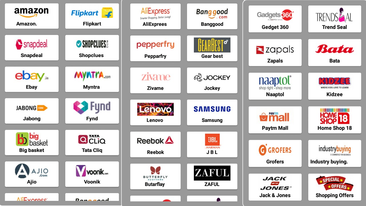 All In One Shopping Stores - App on Amazon Appstore