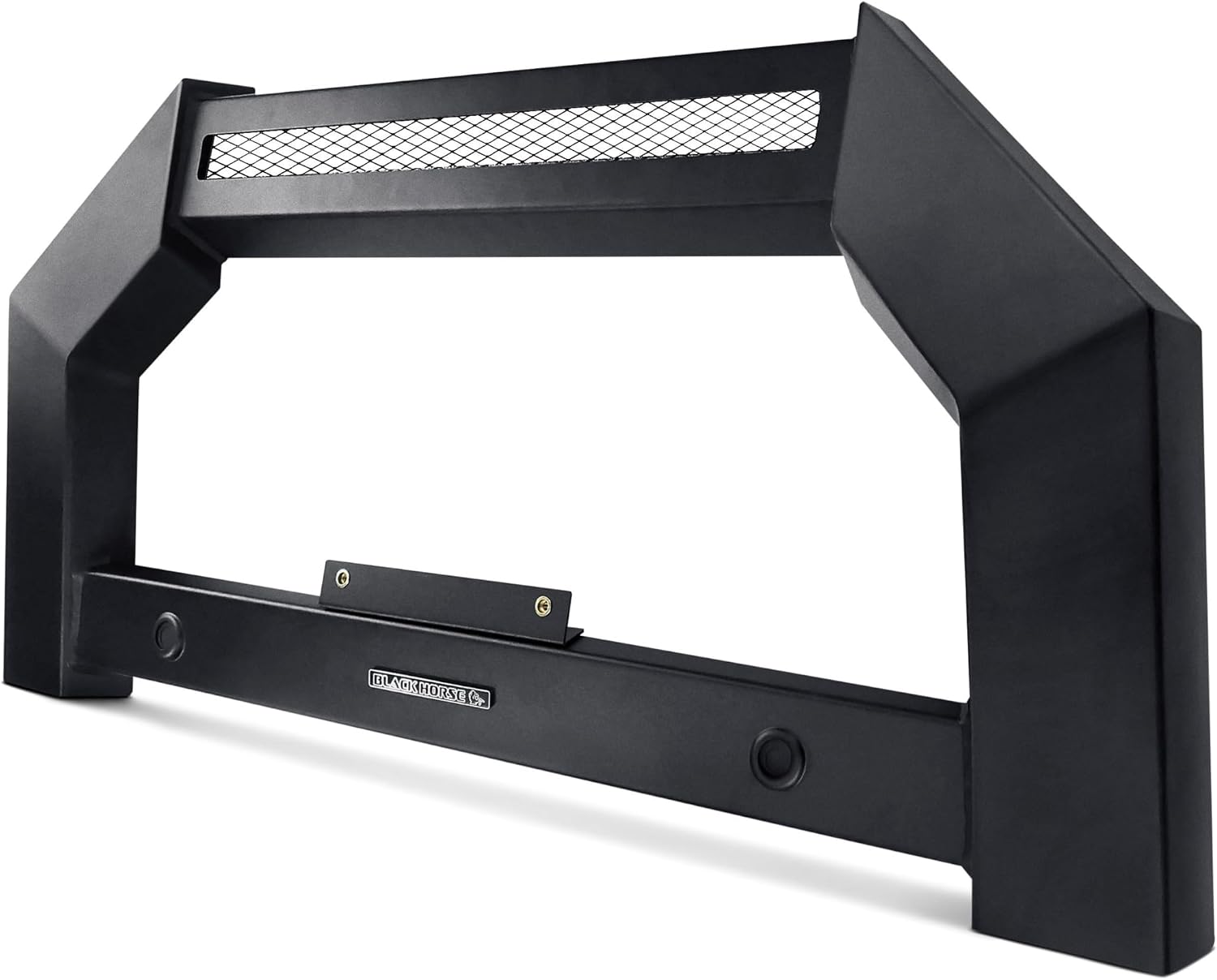 Black Horse Armour Bull Bar No Skid Plate Matte Black Compatible with 2010-2010 Dodge Ram 2500|2010-2010 Dodge Ram 3500|2011-2018 Ram 2500|2011-2018 Ram 3500 ( Excl.Rebel & Warlock Trims )-AB-DO20-NL