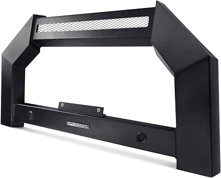 Black Horse Armour Bull Bar No Skid Plate Matte Black Compatible with 2010-2010 Dodge Ram 2500|2010-2010 Dodge Ram 3500|2011-2018 Ram 2500|2011-2018 Ram 3500  Excl.Rebel & Warlock Trims -AB-DO20-NL
