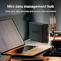 Vista 2 de Synology DiskStation DS124 de 1 bahía (sin disco)