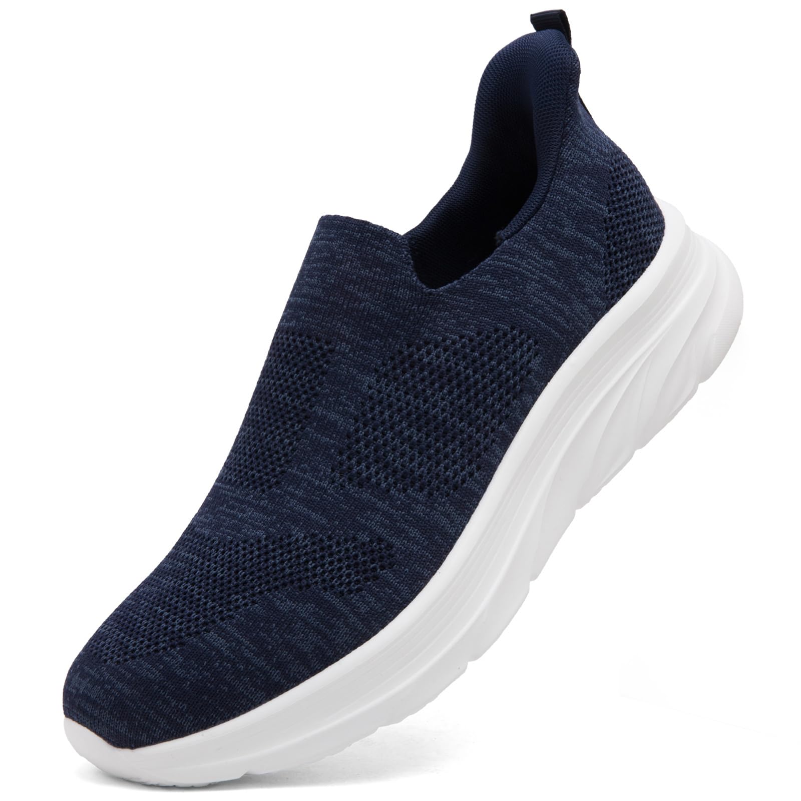 Baskets Mode Homme Chaussures de Sport sans Lacets Mocassins Loafers Chaussures de Running Légeres Chaussure de Tennis Chaussure de Marche Taille 39-46