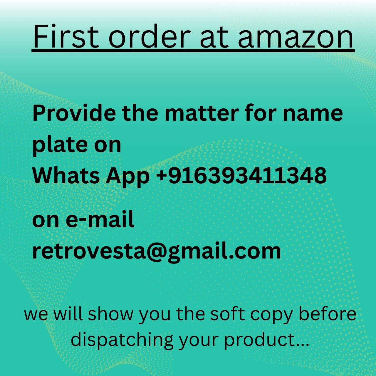 Custom Acrylic Name Plate for Home Entrance Outdoor – Matte Black with Silver Mirror Finish, Waterproof House Number Sign, Personalized Door Name Board for Villa, Flat & Office (6x12 Inch) — Amazon image 2