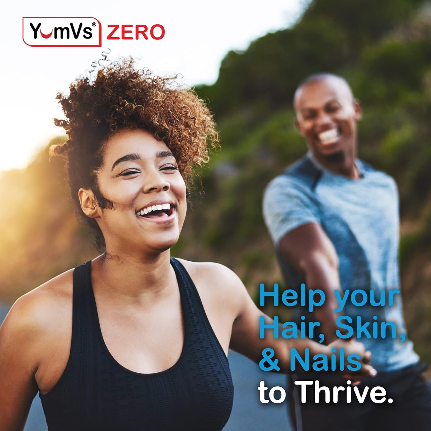 Biotin Gummies Sugar Free – 5,000 mcg High Potency Biotin for Hair, Skin & Nails – Zero Sugar, Non-GMO, Gluten Free, Vegan Raspberry Gummies – 60 Count - Image 6