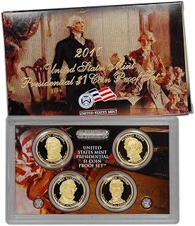 2010 S US Mint Presidential $1 Coin Proof Set OGP Proof