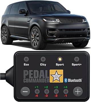 PEDAL COMMANDER for Land Rover Range Rover Sport 2015-2025 Throttle Controller, 2nd,3r,4th Gen, SE, HSE, SVR, Turbocharged, Supercharged, Autobiography 3.0L 5.0L Gasoline Only Performance Part
