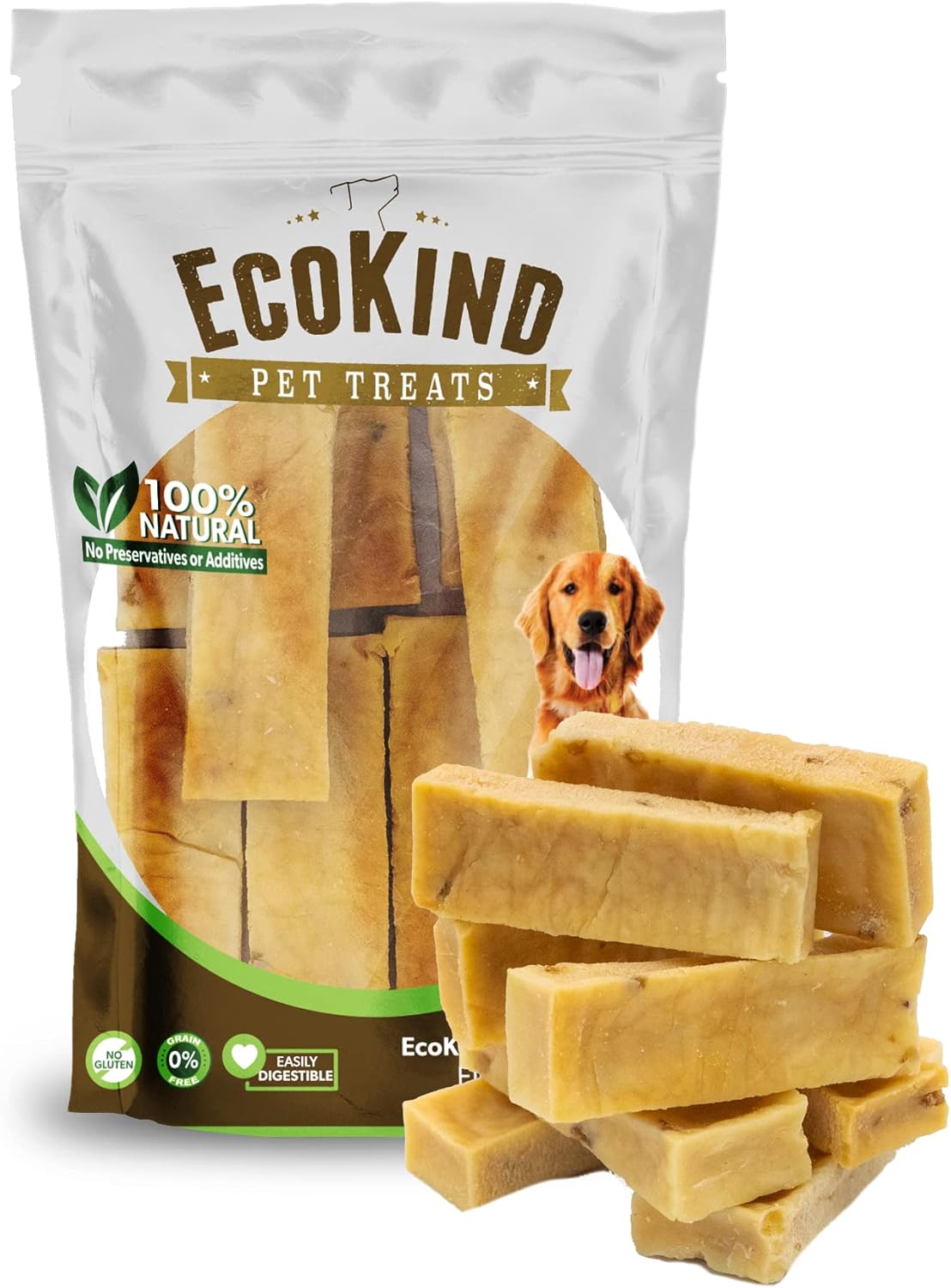 EcoKind Premium Gold Yak Cheese Himalayan Dog Chews