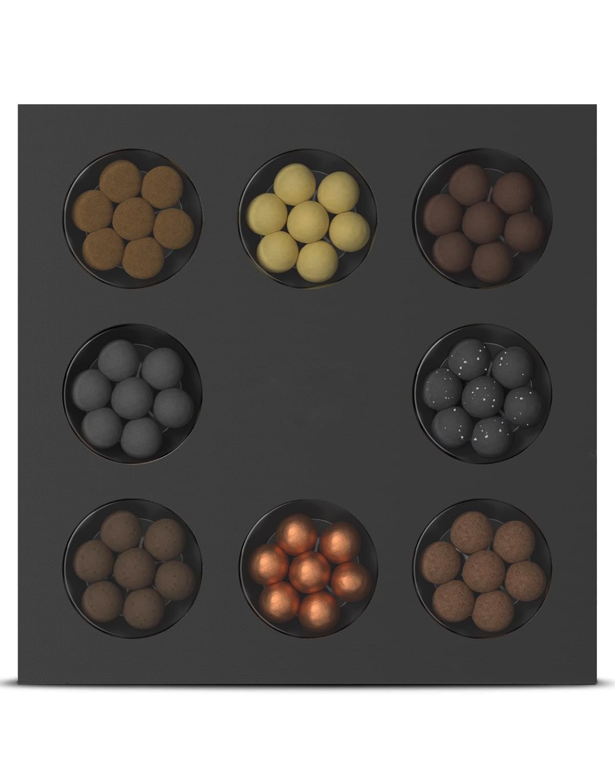 LAKRIDS BY BÜLOW - Selection Box - 13.2 OZ - Danish Licorice Gift Box with Chocolate Coated Licorice Balls Produced in Denmark