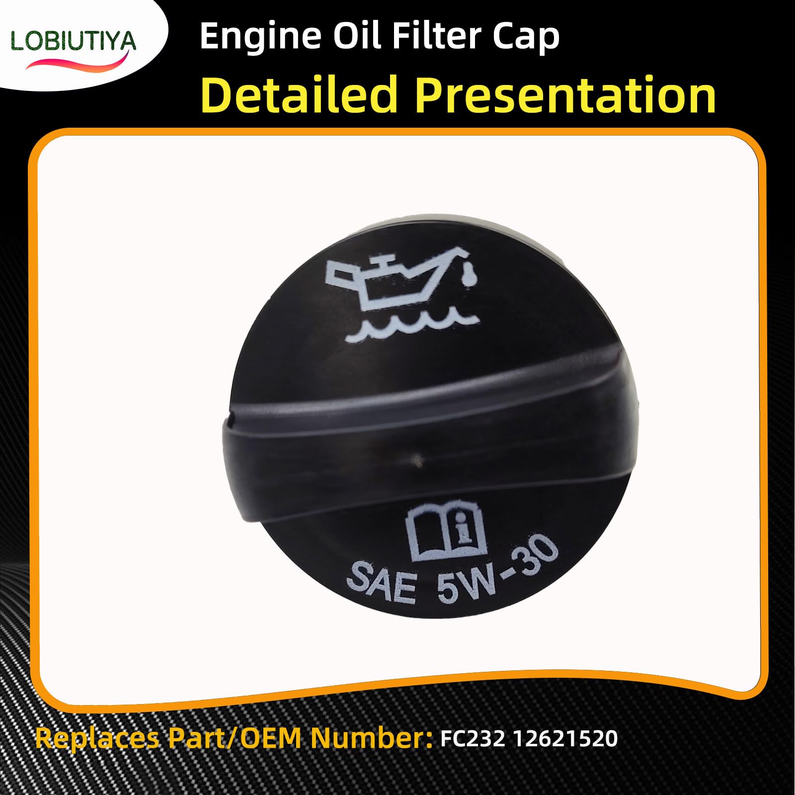 ACDelco GM Original Equipment Engine Oil Filler Cap – Part #FC232 (12621520) – OEM Replacement - View #6