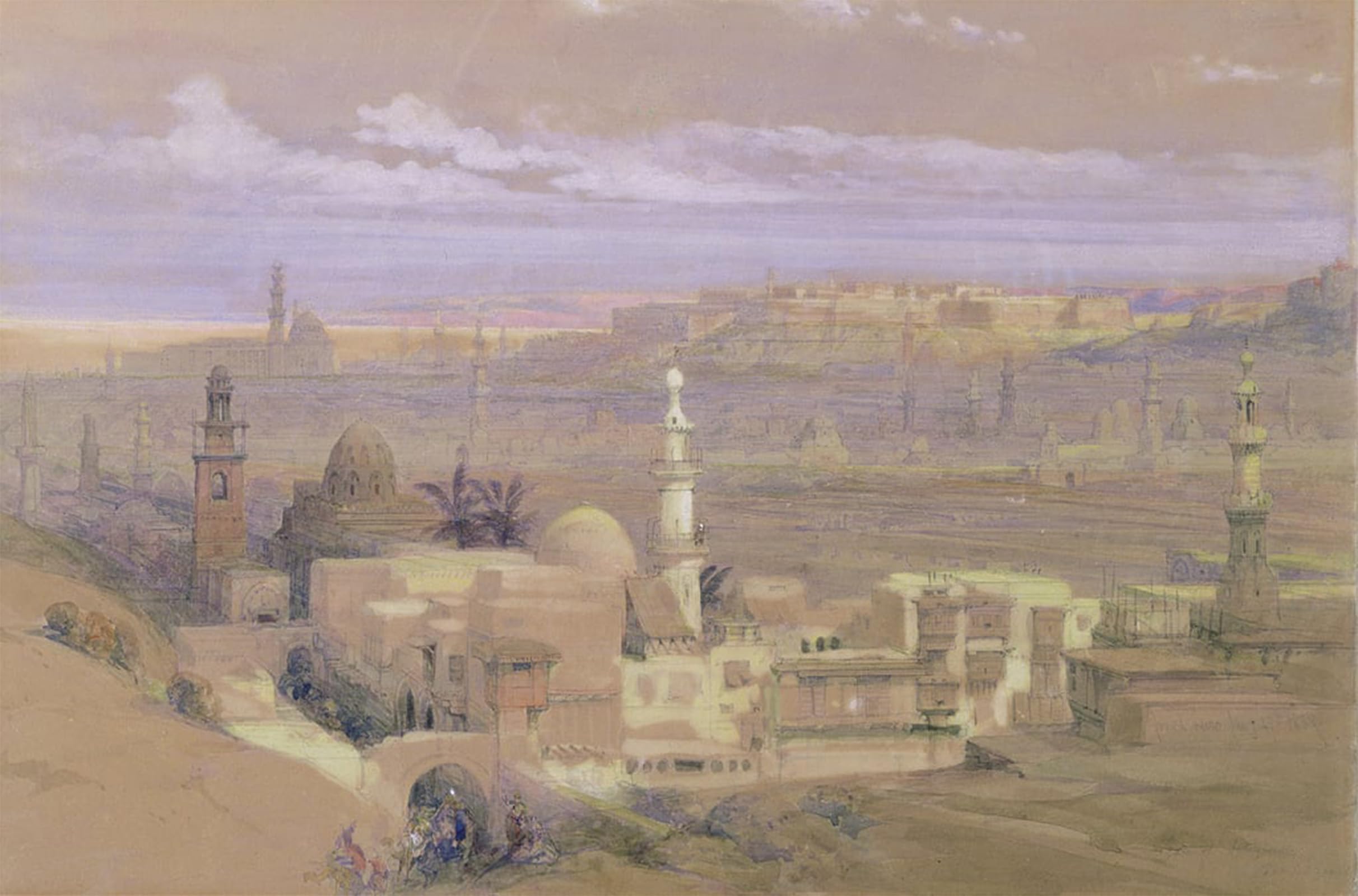 POSTERIIk Famous Animal Posters Vintage Picture Cairo by David Roberts Modern Wall Decor for Home Decor 60x90cm