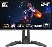 ASUS ゲーミングモニター PG248QP 24.1型 540Hz Amazon.co.jp: ASUS ゲーミングモニター ROG Swift Pro PG248QP