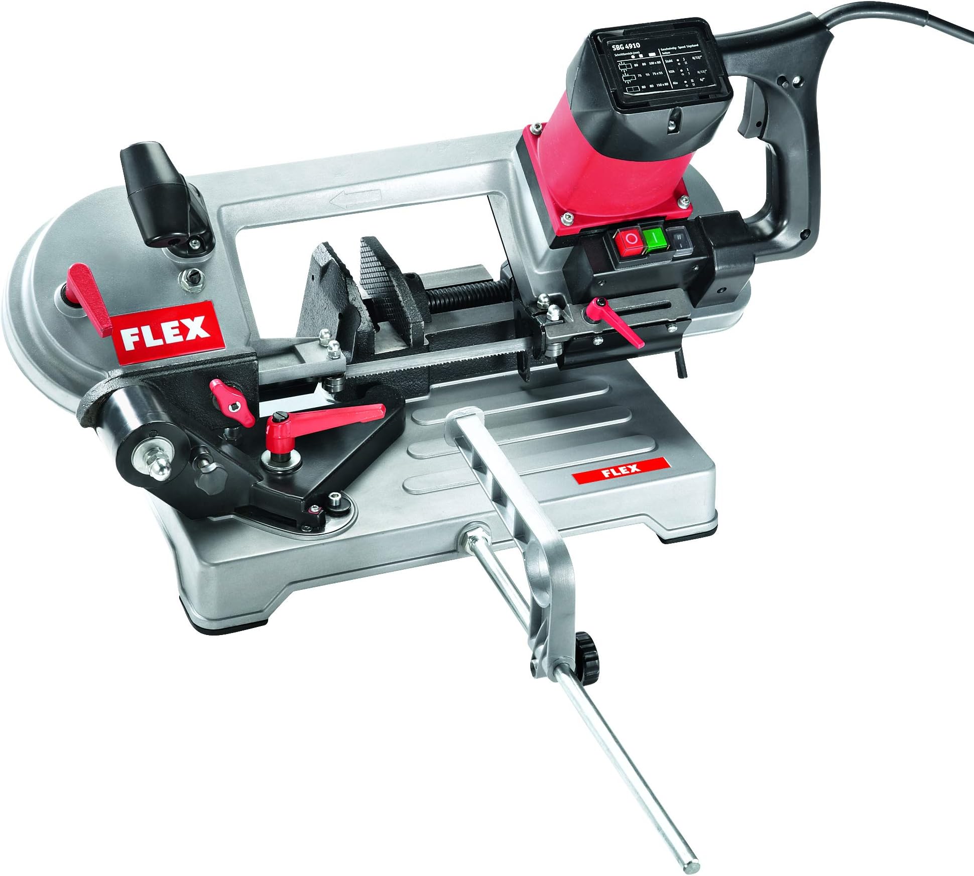 Flex 390518 Portable Band Saw 230V, Red, One Size