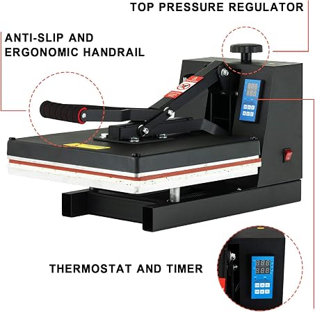 Amazon.com: Nurxiovo Heat Press Machine 