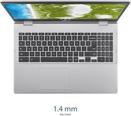 Miniatura 7 de ASUS Chromebook CX1, pantalla NanoEdge Full HD de 15.6 pulgadas, procesador Intel Celeron N4500, 64 GB de almacenamiento eMMC, 4 GB de RAM, Chrome