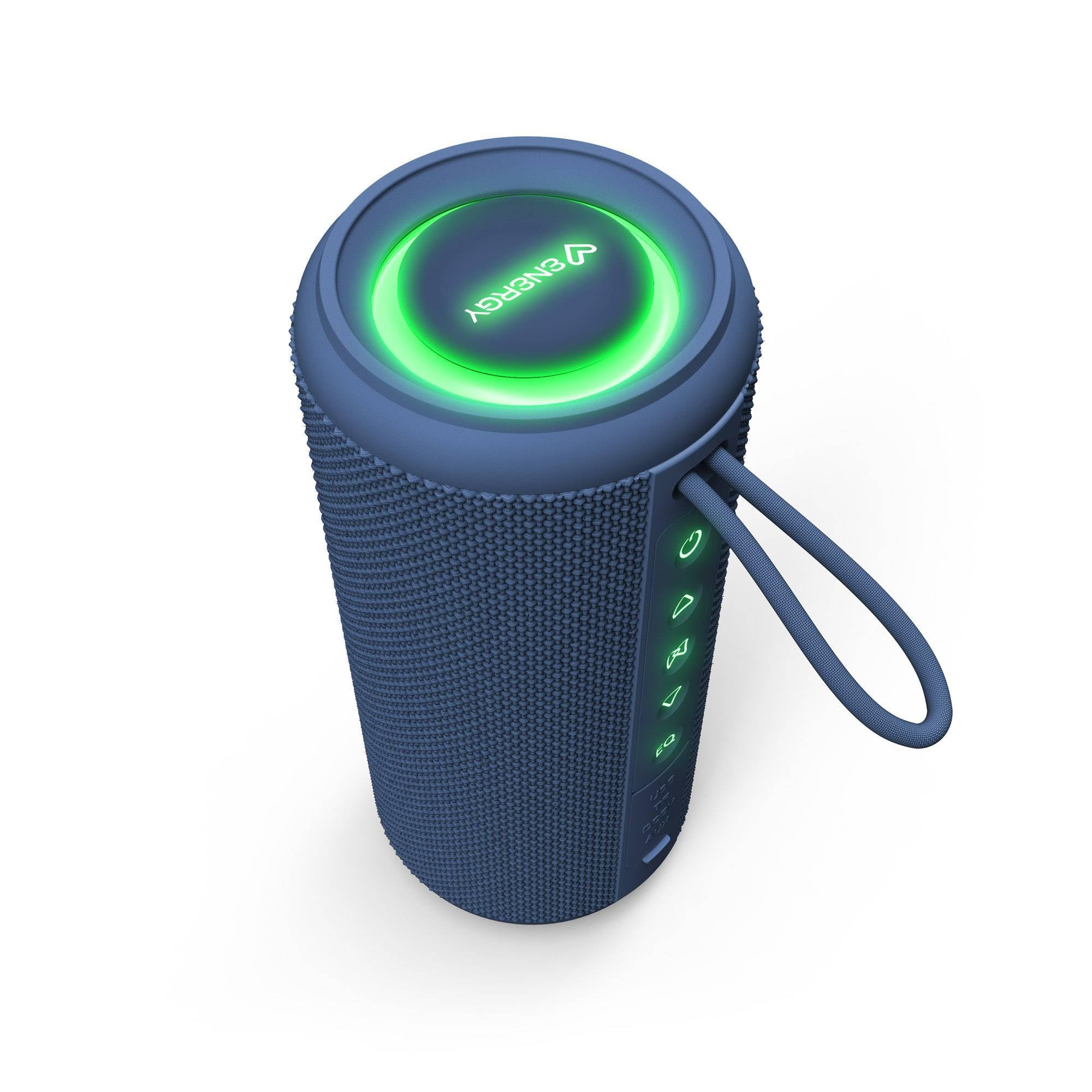Energy Sistem Sunset - Altoparlante Bluetooth 5.4, 25 W, luci RGB e connessione TWS, impermeabile IPX6, batteria di lunga durata, ingresso USB, Micro SD e AUX, vivavoce e assistente vocale