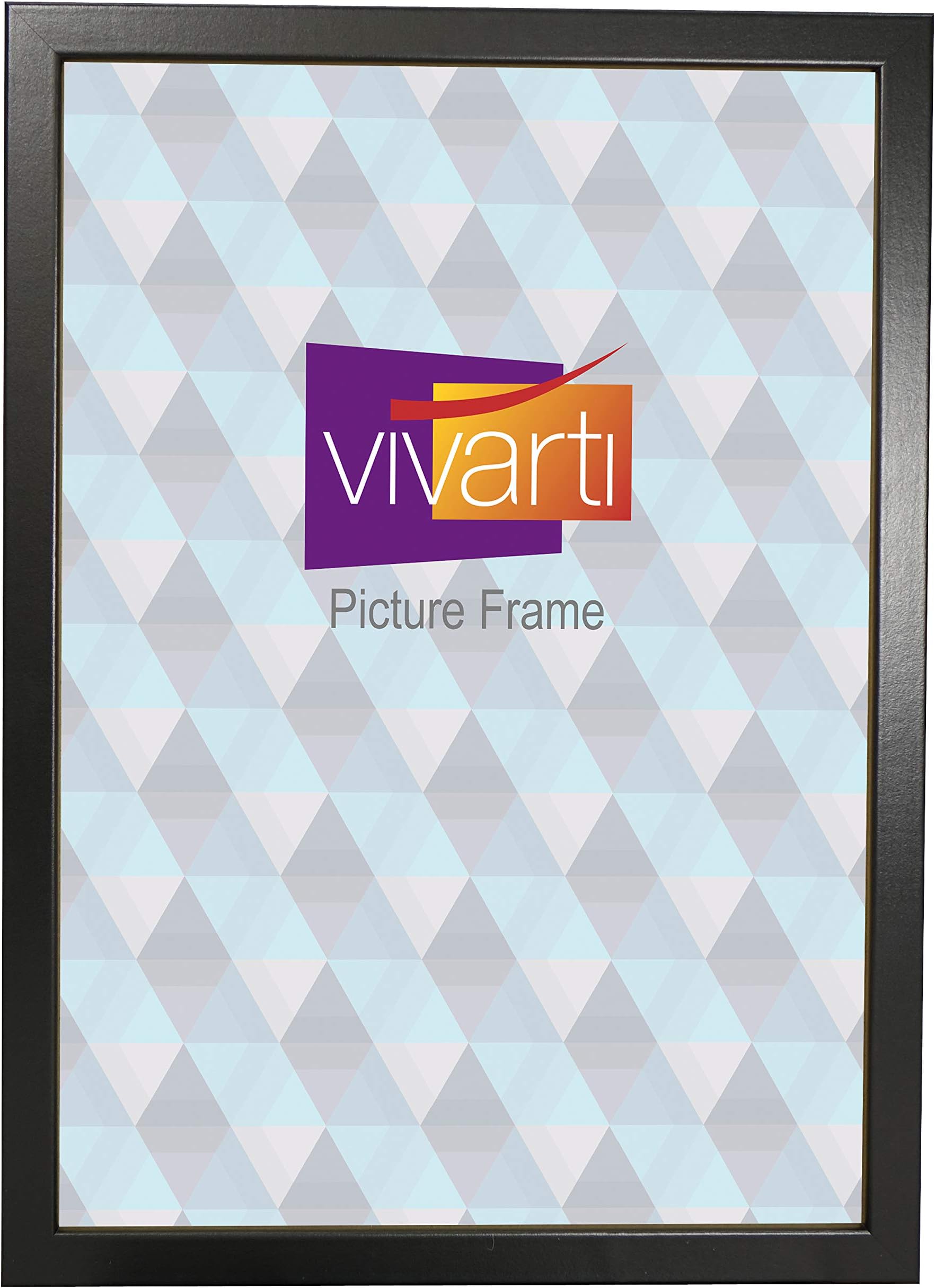 Vivarti Thin Matt Black Box Picture Photo Frame 30 x 40 cm