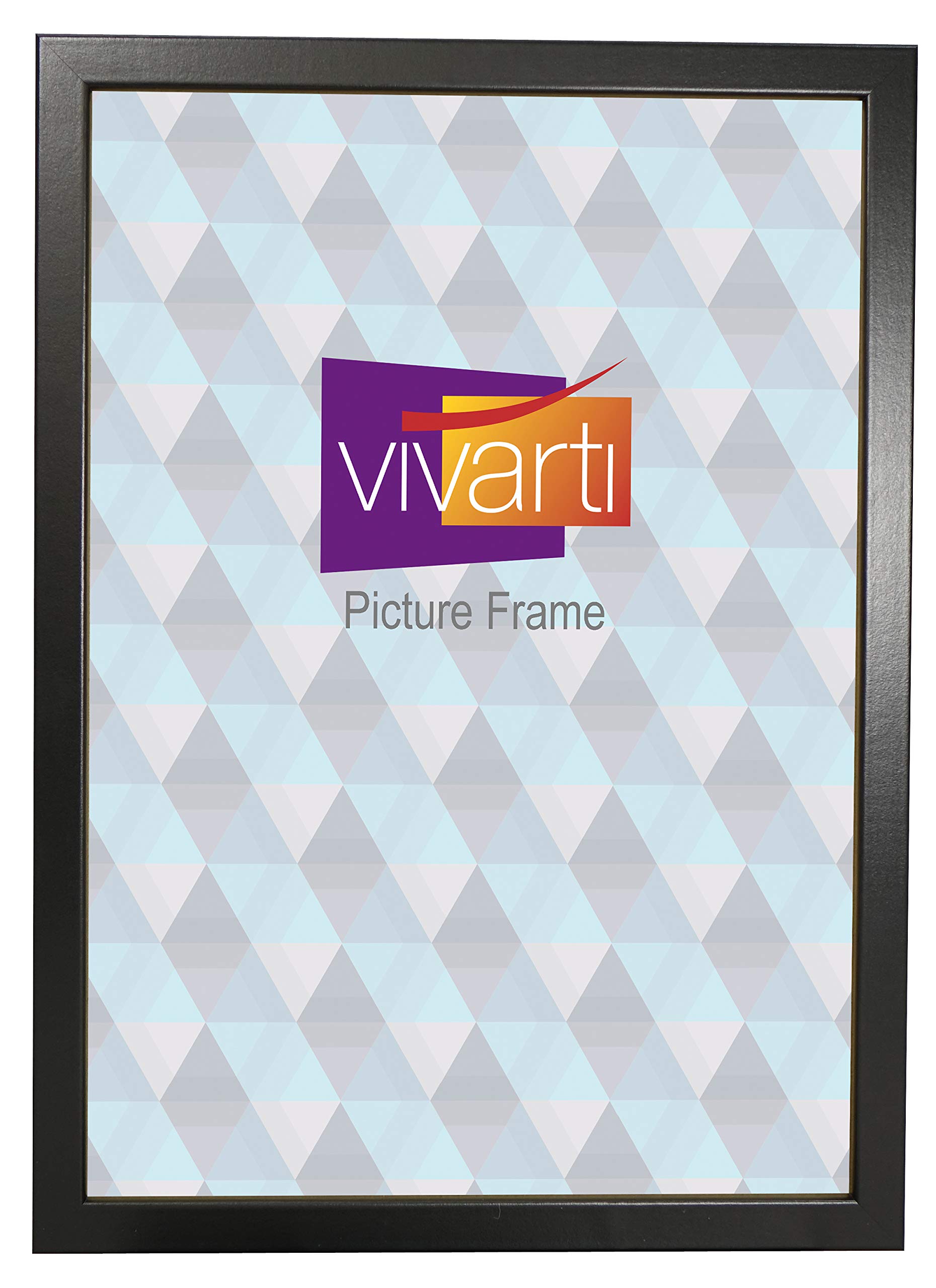 Vivarti Thin Matt Black Box Picture Photo Frame 30 x 40 cm