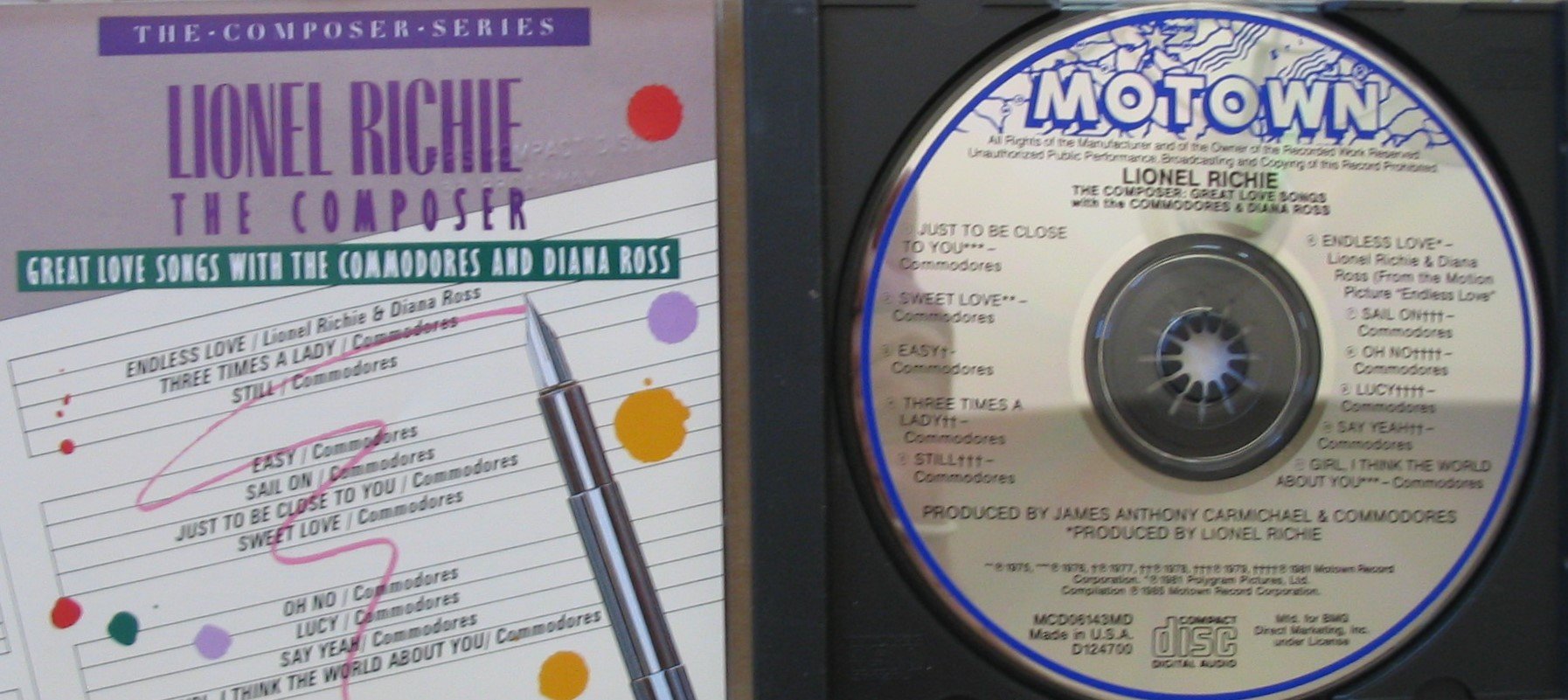 Composer Series [Audio CD] Richie, Lionel