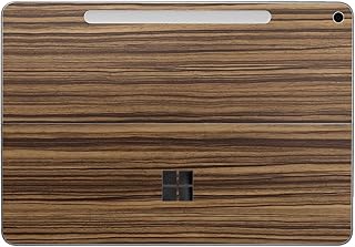Tablet Skin Compatible with Microsoft Surface Pro 12" (2025) - Dark Zebra Wood - Premium 3M Vinyl Protective Wrap Decal Cover - Easy to Apply | Crafted in The USA by MightySkins