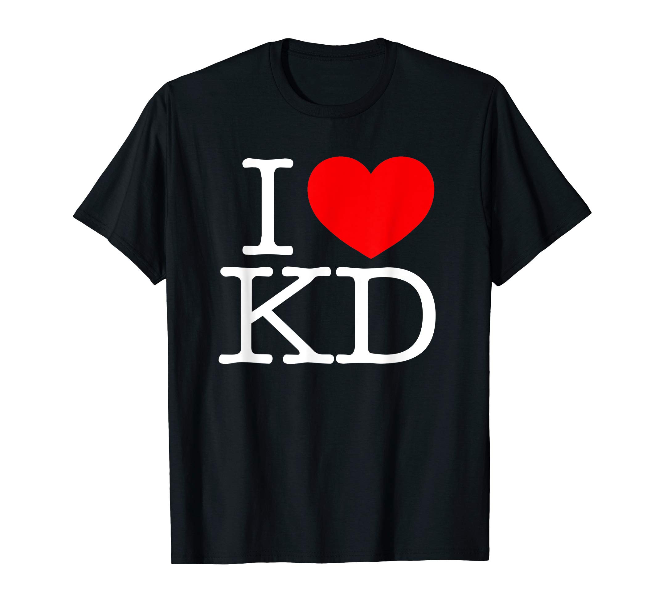 KD Gift Idea Co.I Love (Heart) KD T-Shirt