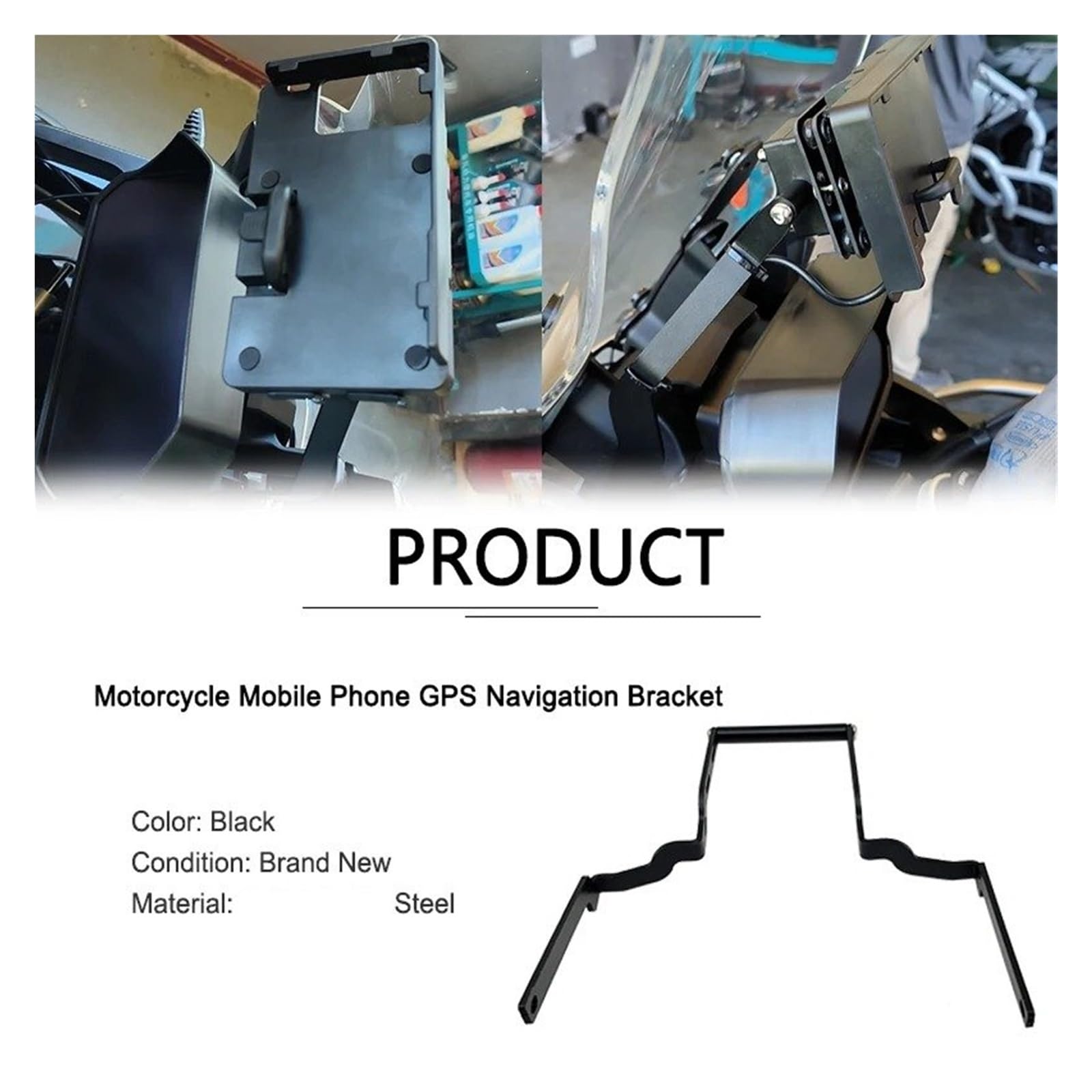 Soporte Móvil Moto para BMW F850GS ADV F850 GS F 850GS Adventure 2019-2023 Soporte para Manillar Teléfono Móvil Y Navegación GPS