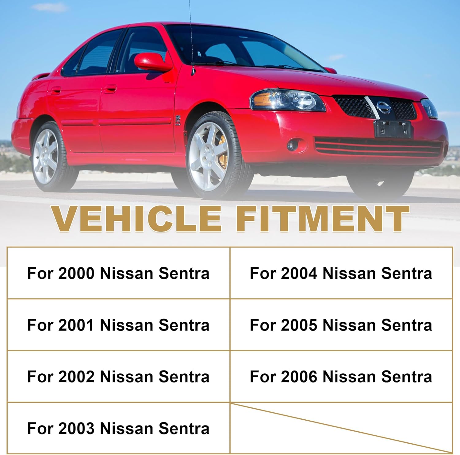 PartsFlow Engine Motor Mount and Transmission Mount Set Compatible with 2000 2001 2002 2003 2004 2005 2006 Nissan Sentra 1.8L A4305 A7314 A7315 A4301 4pcs