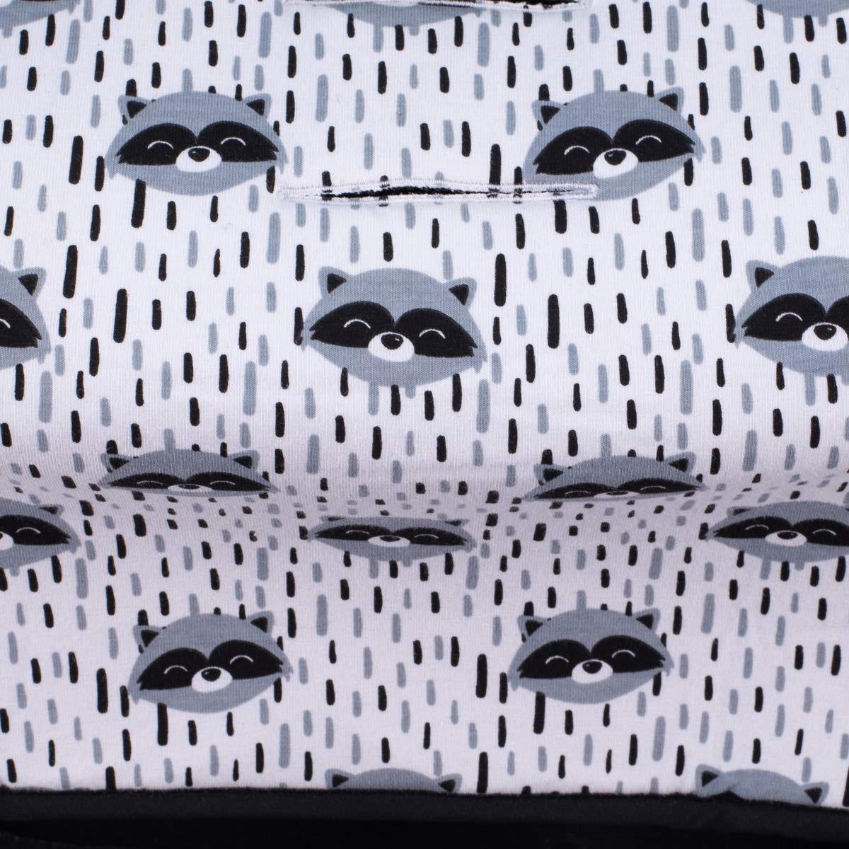 JYOKO KIDS Universal Matratze gepolsterten + Schutz des gepolsterten Geschirr für Kinderwagen (RACCOON)