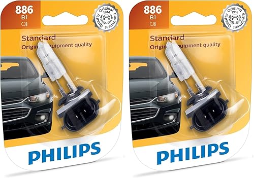 Miniatura 7 de Philips Bombilla antiniebla delantera de repuesto halógena estándar 880, paquete de 2