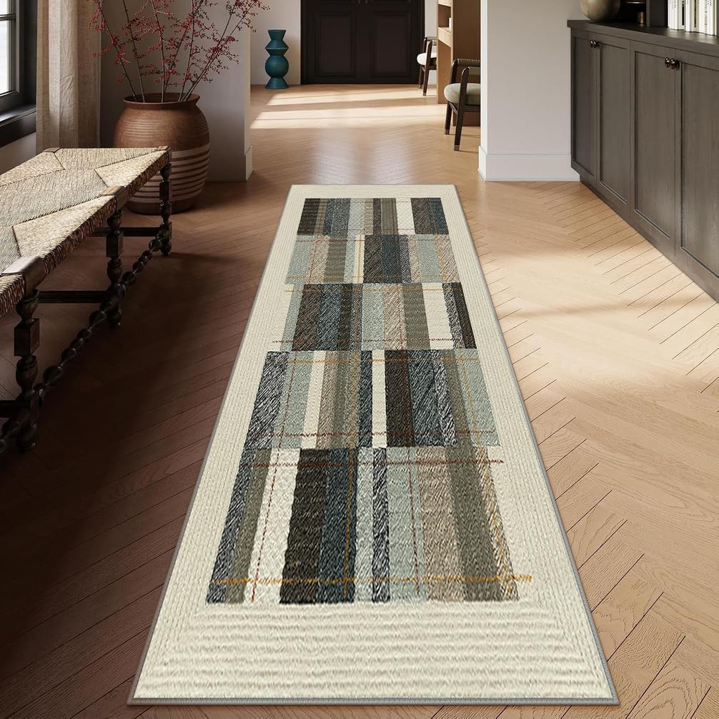 Passatoia Corridoio Antiscivolo Tappeto Cucina Personalizzate Tappetto Tappeto Salotto per Soggiorno Camera da Letto corridoio Entrata Bagno ，140 x 290 cm