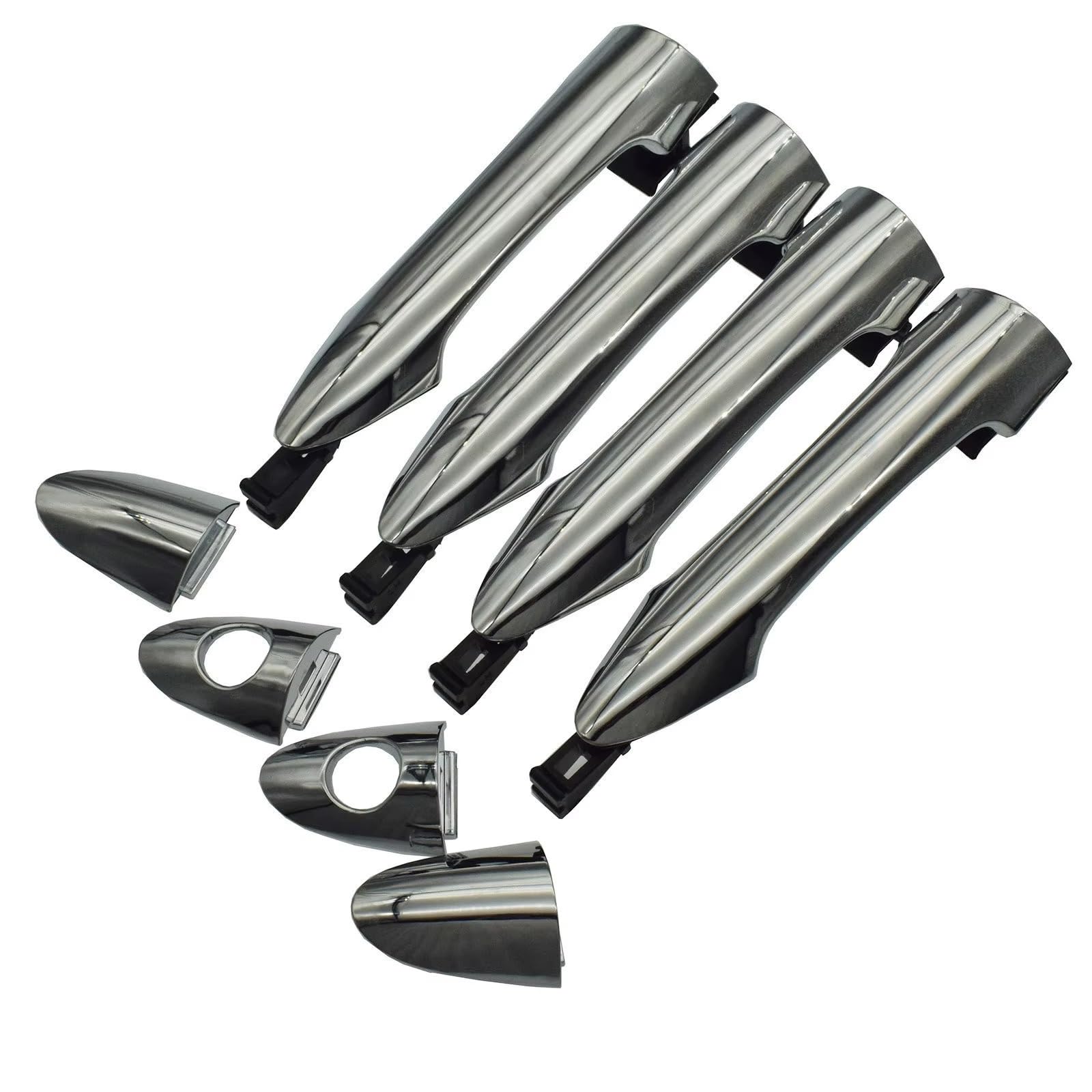 IUKMR for Kia for Picanto 2011-2016 Chrome Outer Door Handle 82651-1Y000 82661-1Y000 83651-1Y000 83661-1Y000 Car Outer Door Handle(4pcs)