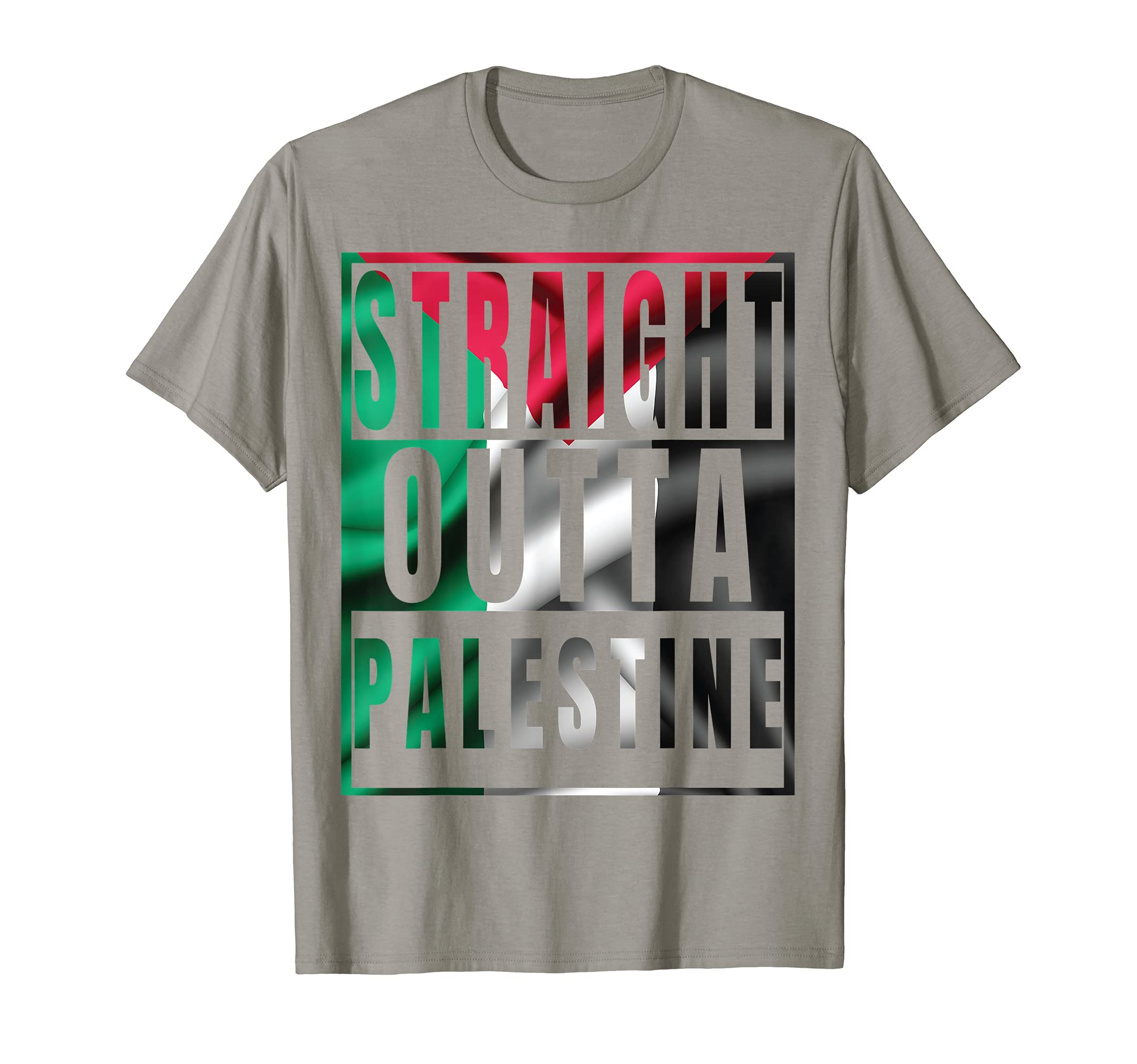 Straight Outta Palestine Free Palestine ShirtsStraight Outta Palestine - Solidarity with the Palestinians T-Shirt