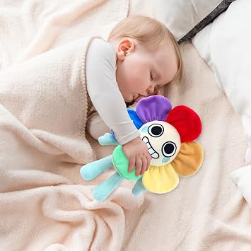 World Plush with 50pcs Sticker, Cute Plush Soft Stuffed Animal Pillow Adorable Plushies Toy Stuffed Doll Gift for Kids Fans Birthday Christmas Playtime Collectibles Ideal Game Enthusiasts