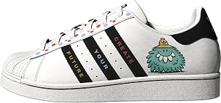 Superstar (Criança Grande) Branco/Preto/Rant Aqua 6.5 Criança Grande M, Branco/Preto/Rant Aqua